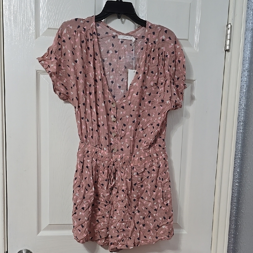Pink Patterned Women's Dress